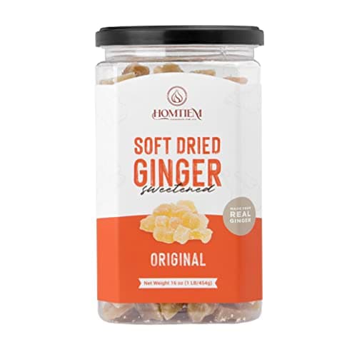 Homtiem Dried Crystallized Ginger: Recensione Completa del Ginger Candito Morbido