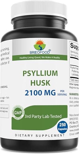 Brieofood Psyllium Husk Supplement Test 2025 – Lohnt es sich?
