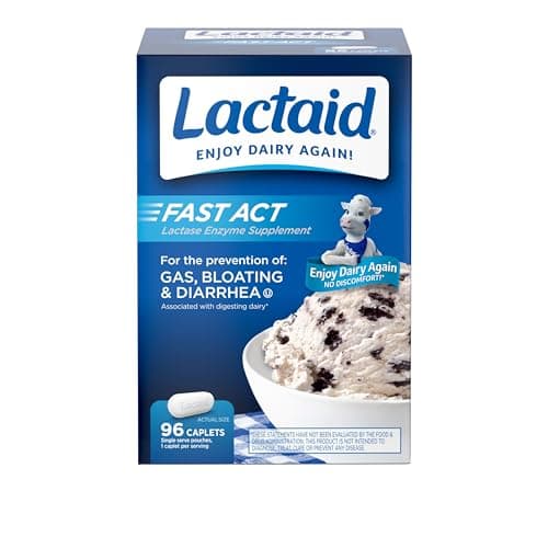 Lactaid Fast Act – Recenzja Tabletek na Nietolerancję Laktozy (9000 FCC)