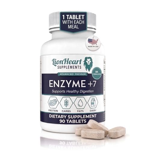 Enzymy trawienne bez woreczka żółciowego – recenzja Enzyme +7 LionHeart
