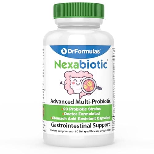Nexabiotic Probiotika Test: Lohnt sich DrFormulas' 23-Stämme-Formel?
