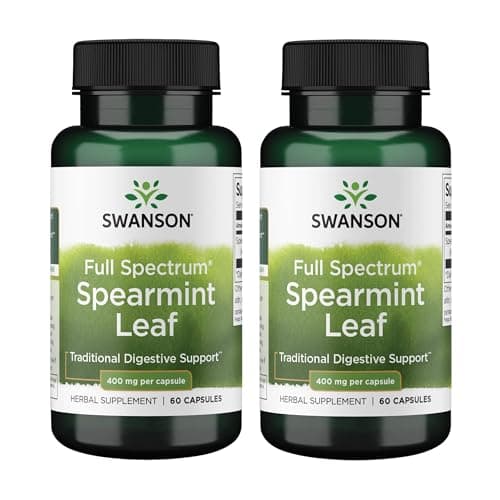 Swanson Spearmint Leaf: Análisis Completo del Suplemento de Menta Verde