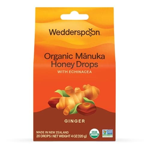 Wedderspoon Gotas de Miel de Manuka con Jengibre y Equinácea – Análisis Completo