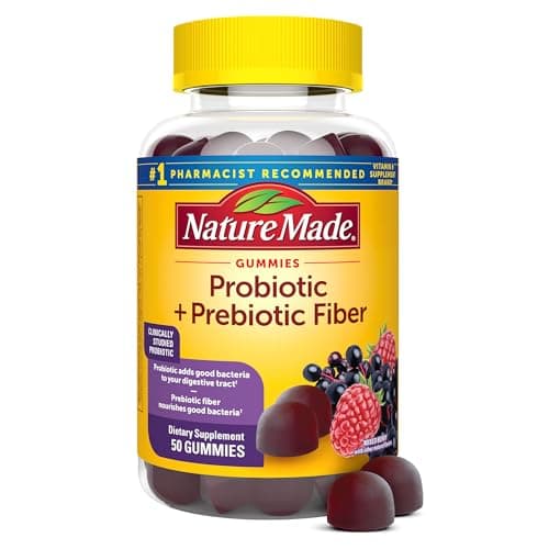 Nature Made Probiotic + Prebiotic Fiber Gummies — Avis et Test Complet 2025