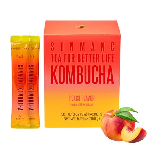 SUNMANC Peach Kombucha – Recenzja 2025. Czy warto?