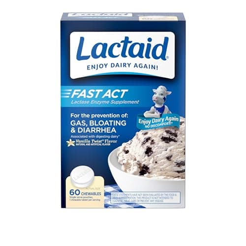 Tabletki Lactaid Fast Act – recenzja enzymu laktazy w 2025