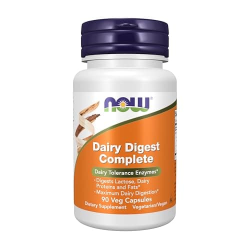 NOW Foods Dairy Digest Complete – recenzja enzymów do trawienia nabiału