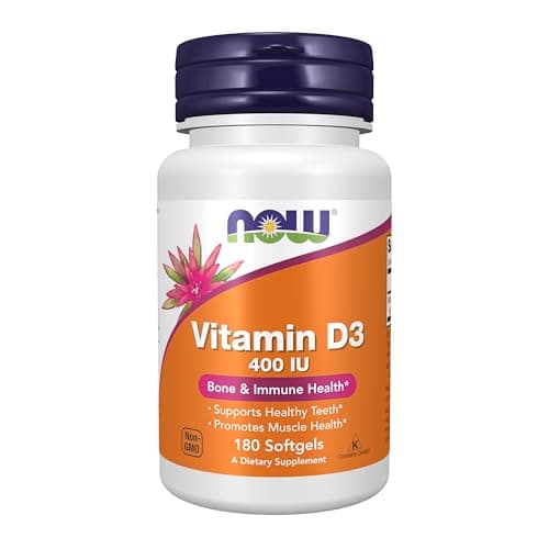 NOW Foods Vitamin D-3 400 IU Test 2025 – lohnt sich das Supplement?
