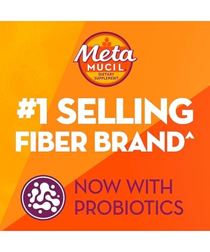 Metamucil Fiber Gummies for Adults with Probiotics for Bloating Relief, No Sugar Added Strawberry Kiwi BlackBerry Flavors, 5g Prebiotic Plant Based Fiber Supplement Blend, 90 Count