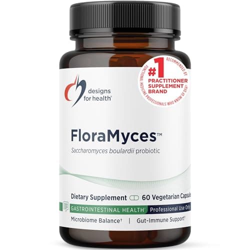 Designs for Health FloraMyces Saccharomyces Boulardii Test – Laktosefreies Probiotikum