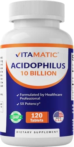 Vitamatic Acidophilus Probiotic – är 10 miljarder CFU tillräckligt?