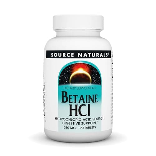 Betaine HCL 650mg Source Naturals – Recenzja i Opinie 2025