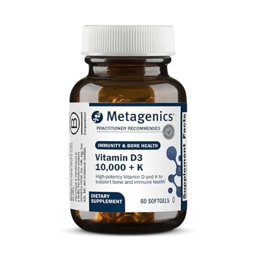 Metagenics Vitamin D3 K2 Review: 10,000 IU High-Potency Formula