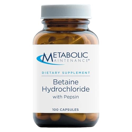 Metabolic Maintenance Betaine HCL + Pepsin recension