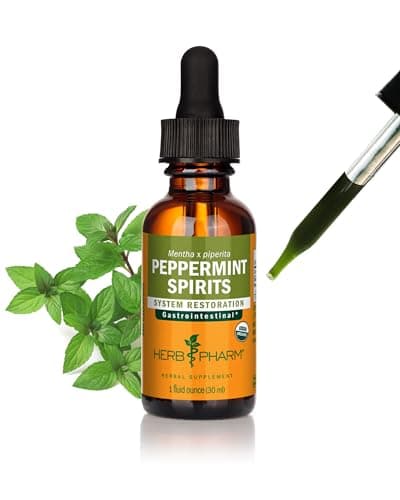 Herb Pharm Peppermint Spirits — recenzja nalewki z mięty pieprzowej | GutPath