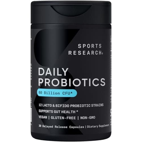 Avis Sports Research Daily Probiotics 60 milliards UFC