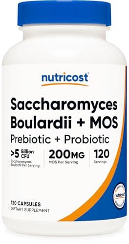 Nutricost Saccharomyces Boulardii Kapseln Test 2025 – 5 Mrd. CFU & MOS