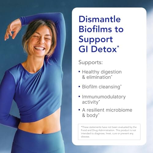 Biocidin Capsules - Biofilm Disruptor - Supports Gut Detox Cleanse, Healthy Microbial Balance, Immune Function & Gut Health - Professional-Grade Herbal Supplement with 18 Botanicals (90 Capsules)