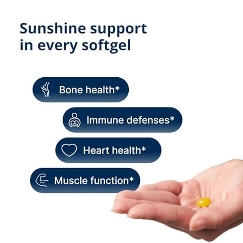 Metagenics Vitamin D3 and Vitamin K2 10,000 IU with MK-7- Vitamin D3 with K2 for Immune Support, Bone & Heart Health-Non-GMO, Gluten-Free-60 Softgels