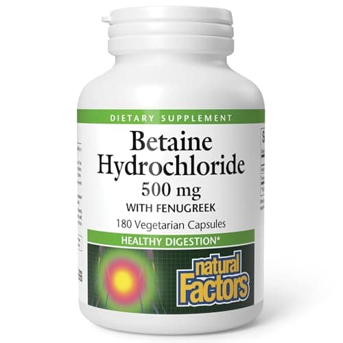 Natural Factors Betaine HCL 500 mg Test – Lohnt es sich?