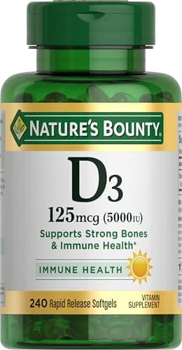 Nature's Bounty Vitamin D3 5000 IU Review: Worth the Hype?