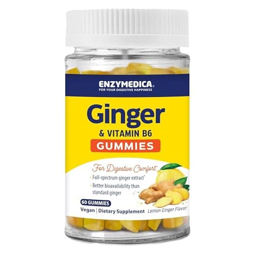 Enzymedica Ginger Gummies Test 2025 – Natürliche Hilfe bei Übelkeit