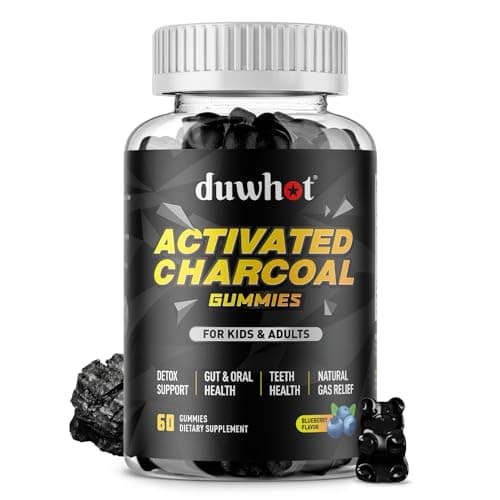 duwhot Activated Charcoal Gummies for Kids Review – 500mg Gas Relief