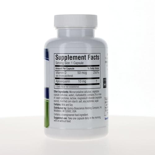 Prevagen Regular Strength - 60 Capsules (2 Month Supply) | Formulated for Your Brain | 10mg of Apoaequorin Plus Vitamin D3