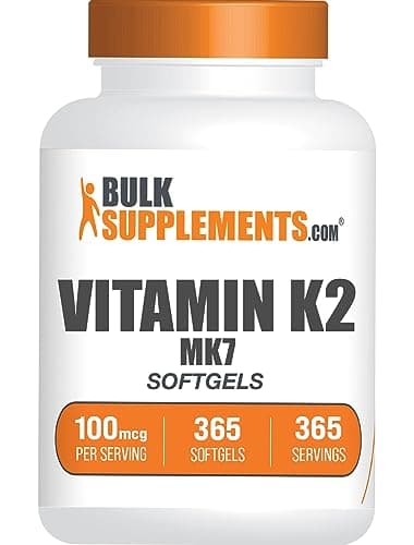BulkSupplements Vitamin K2 MK7 – recenzja kapsułek K2 dla serca i kości