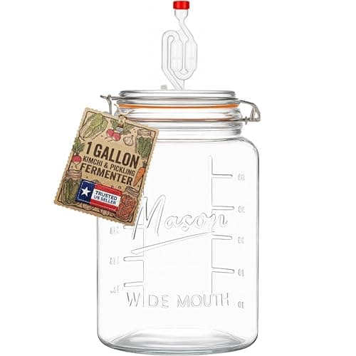 Bocal de fermentation Mason 1 gallon – Avis complet et test