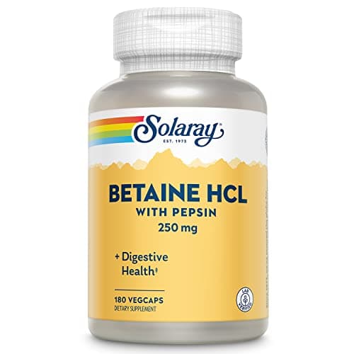 Solaray Betaina HCl z Pepsyną – Recenzja 2025 [Test]