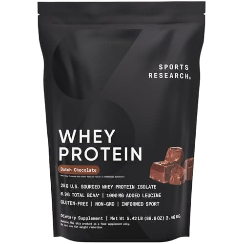 Sports Research Whey Protein Test – Dutch Chocolate 2024