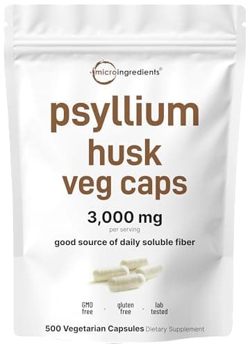 Psyllium Husk Kapseln 3000mg Test – Micro Ingredients im Check