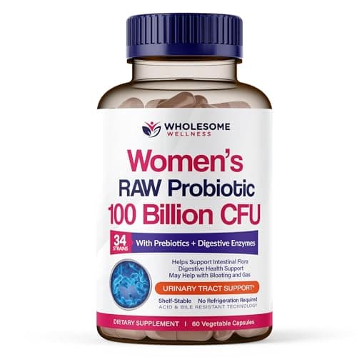 Avis Wholesome Wellness Probiotiques Femme 100 Milliards CFU