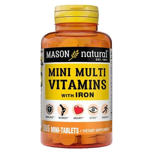 Mason Natural Mini Multi Vitamins z żelazem – recenzja 2025