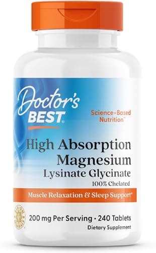 Magnesium Glycinat Test 2025 – Doctor's Best Hochwertige Bewertung