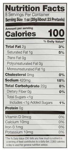 Snyder's of Hanover, Gluten Free Mini Pretzels, 8 Oz Bag