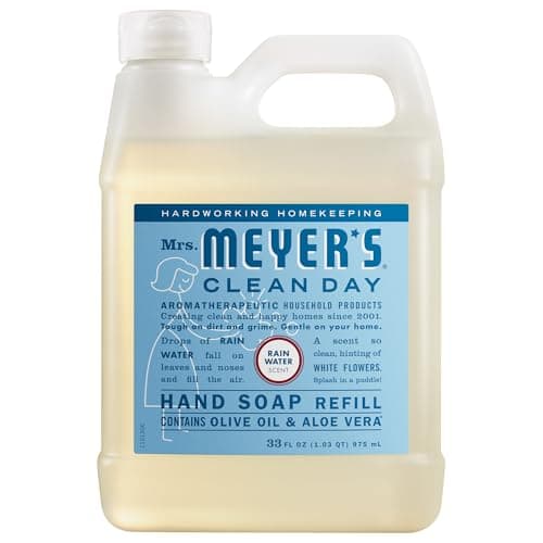 Avis Recharge Savon Mains Mrs. Meyer's Clean Day Rain Water — Mon Test Complet