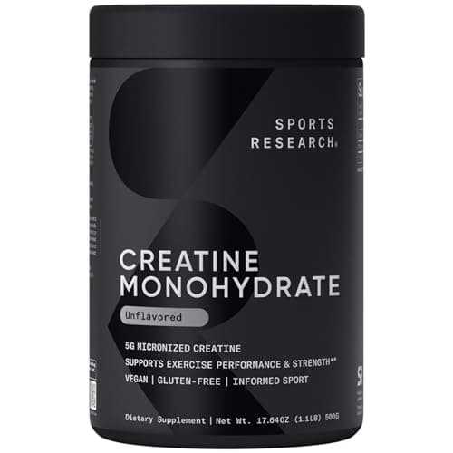 Sports Research Creatine Monohydrate: Recensione Completa 2025