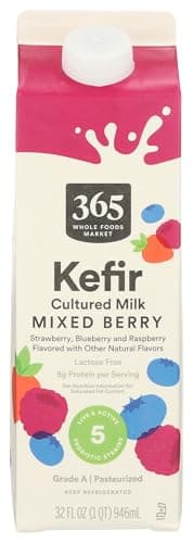 365 Mixed Berry Kefir Review – Whole Foods 32oz Probiotic Drink