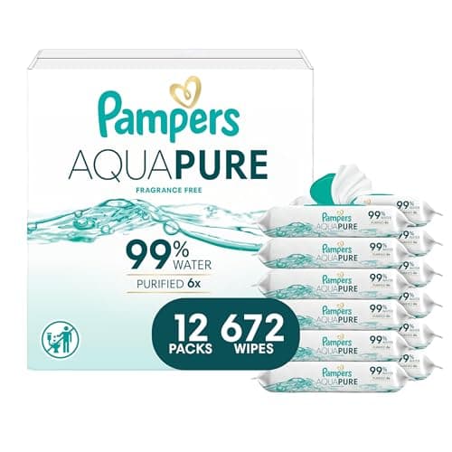 Pampers Aqua Pure Baby Wipes Review – 99% Vatten, Hypoallergena