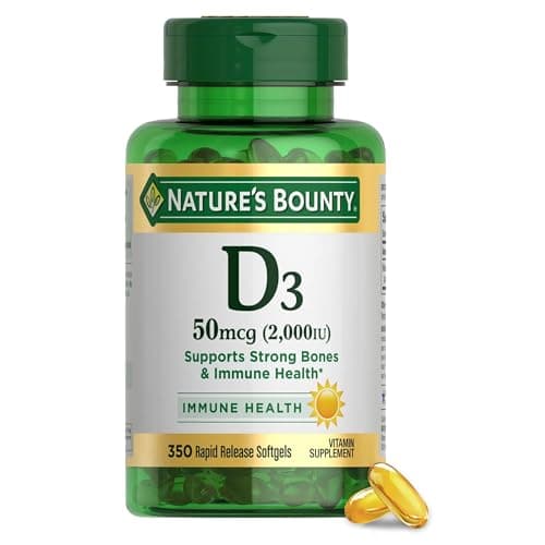 Nature's Bounty Vitamin D3 2000 IU Review 2024