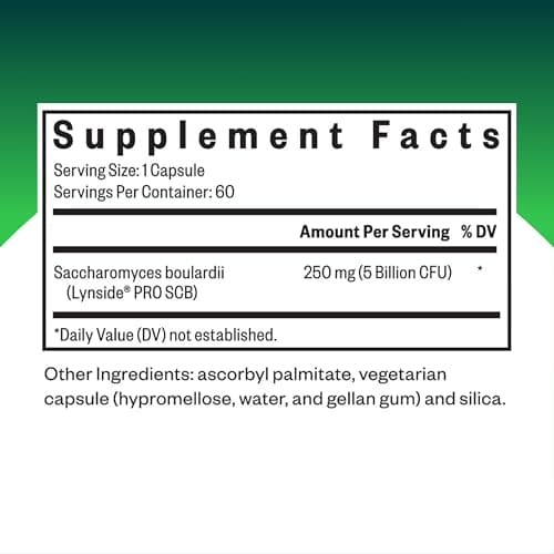 Seeking Health Saccharomyces Boulardii - Gentle Digestive Support for Healthy Bowel Movements* - Supports a Good GI Tract Environment & Microbiome While Traveling* - Gluten & Dairy-Free - 60 Capsules