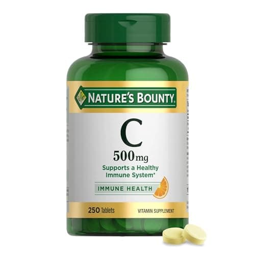 Avis Nature's Bounty Vitamine C 500mg : Mon Test Complet