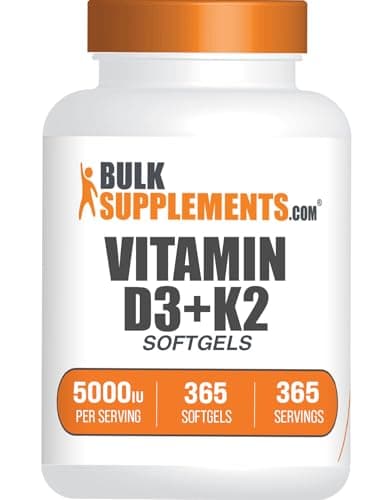 BulkSupplements D3 K2: Recensione Completa dell'Integratore 5000 IU