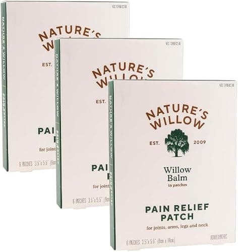 Naturliga Smärtlindrande Plåster från Nature's Willow – Test & Omdöme