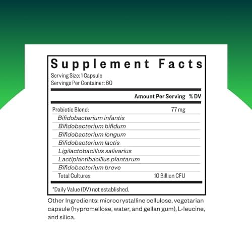 Seeking Health ProBiota HistaminX - Digestion Supplement for Gut Health Support - Support Histamine with Lactobacillus Plantarum & Lactobacillus Salivarius - Support Immune & Skin Health - 60 Capsules
