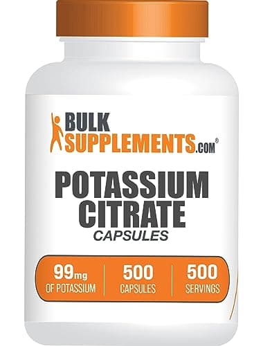 BulkSupplements Kaliumcitrat Kapseln im Test – lohnt sich das?