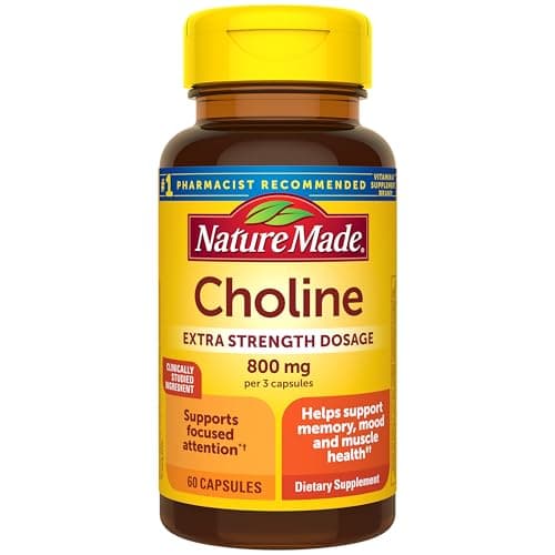 Nature Made Choline 800 mg – Omdöme & Köpguide 2024