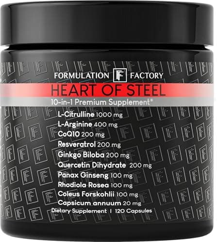 Formulation Factory Heart of Steel – Análisis del Complejo de Citrulina 1000mg